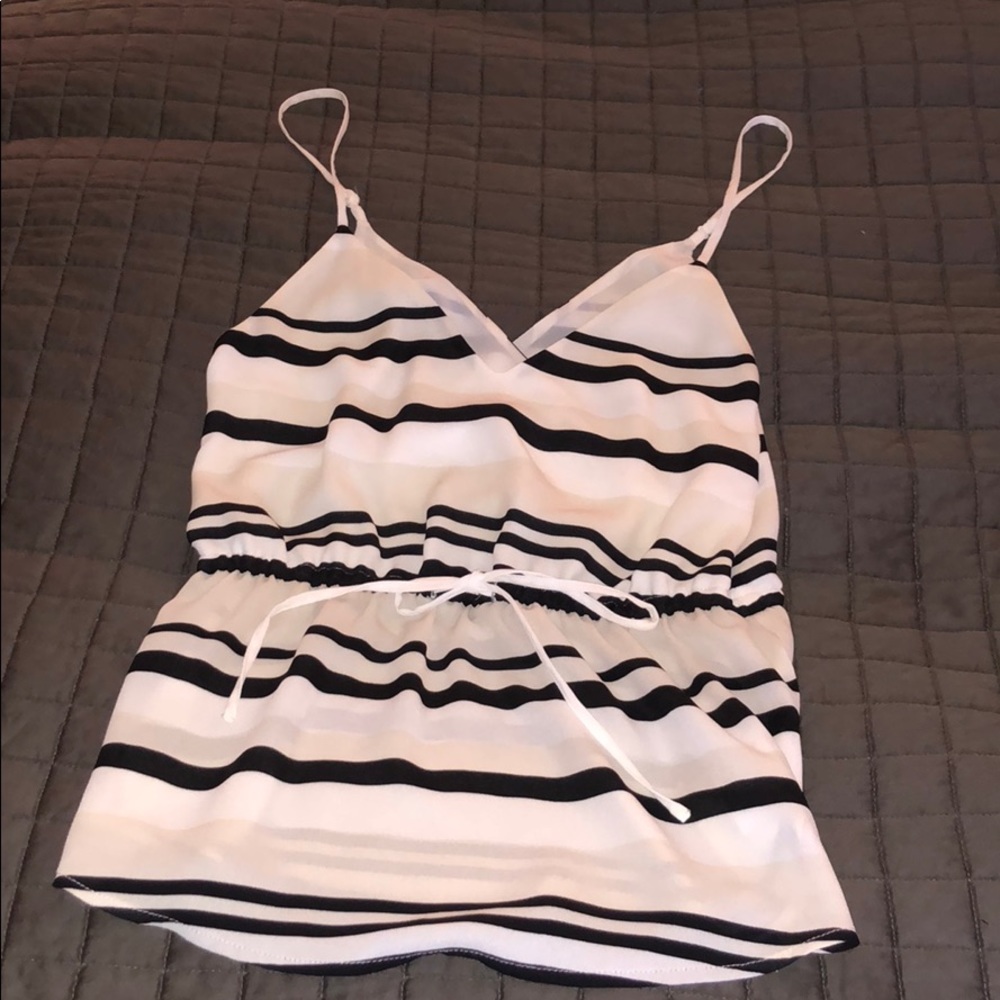 Striped Tank Blouse